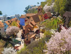 From Seoul: Nami Island, Petite France & Italian Village Guided Tour